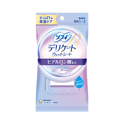 SOFY Delicate Wet Wipes with Hyaluronic Acid